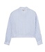 Twinset Gestreepte Blouse met Gehaakte Zak - 2472