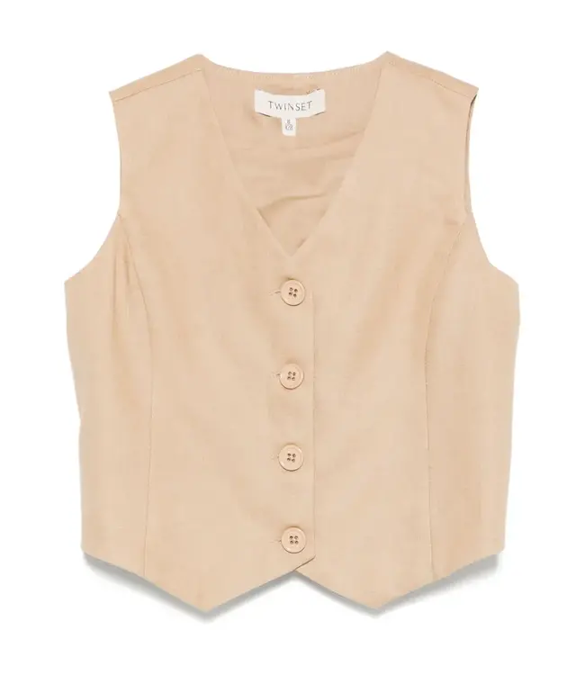 Twinset Linnen Gilet - 2402