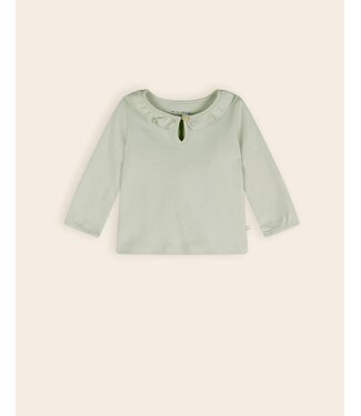 Petite Maison Petite Maison Lange Mouw T-shirt met Ruffle Detail - 7400
