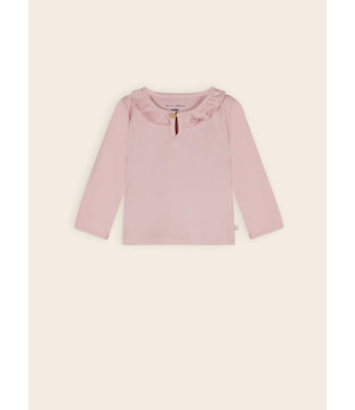 Petite Maison Petite Maison Lange Mouw T-shirt met Ruffle Detail - 7400