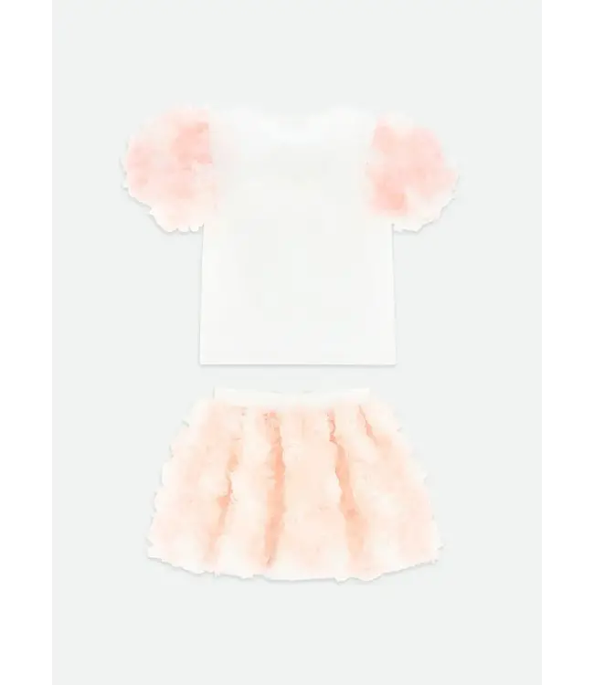 Angel’s Face Roses T-shirt & Rok Set