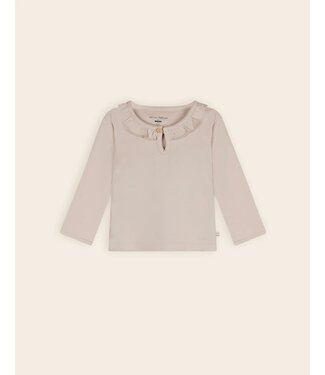 Petite Maison Petite Maison Lange Mouw T-shirt Met Ruffle Detail -7400