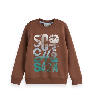 Scotch & Soda Scotch & Soda Trui met Ronde hals - 180646