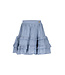 Le Chic Blue Silke Ruffle Rok - 5700