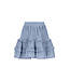 Le Chic Blue Silke Ruffle Rok - 5700