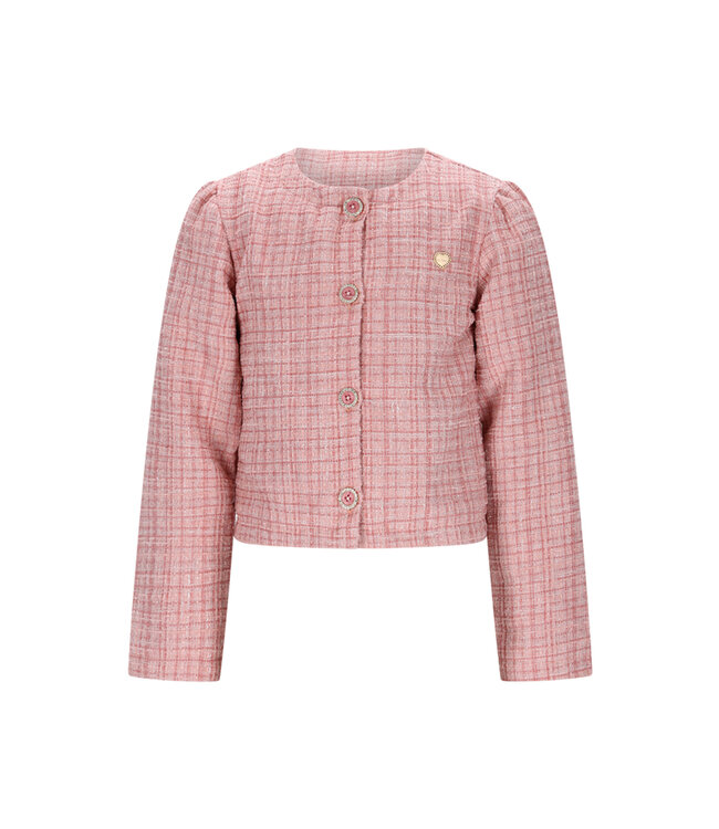 Le Chic Pink Tweed Jas - 5120