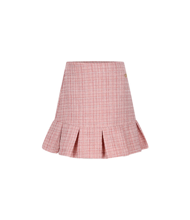 Le Chic Pink Tweed Rok - 5720
