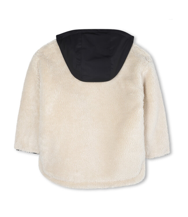 Kenzo Kids Fluffy Jongens Jas met Afneembare Capuchon - K61306