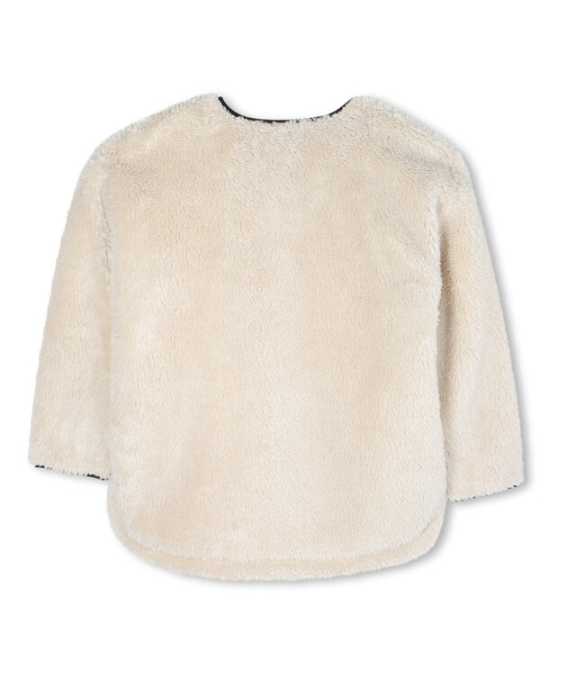 Kenzo Kids Fluffy Jongens Jas met Afneembare Capuchon - K61306