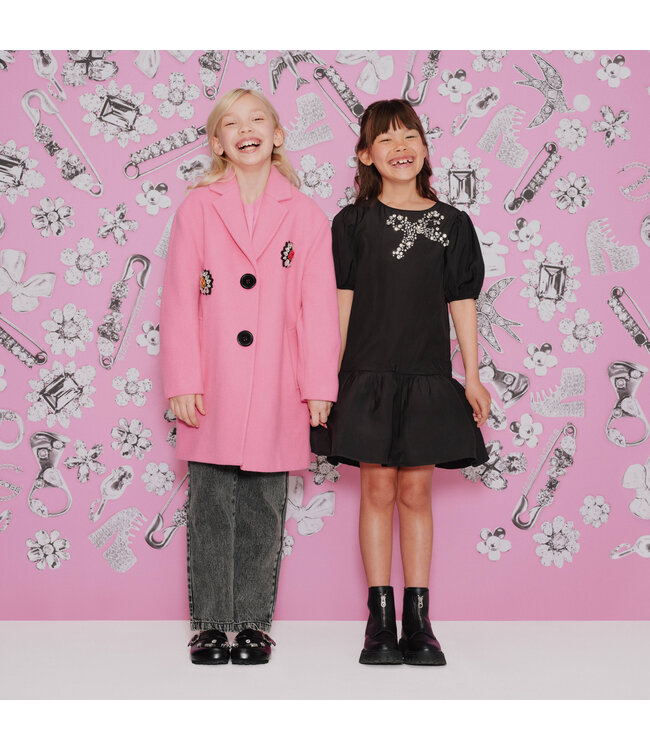 Marc Jacobs Lange Meisjes Jas met Detail - W60565