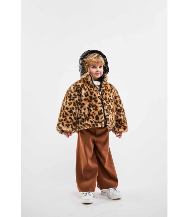 Twinset Fluffy Meisjes Jas met Capuchon - 2170