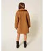 Twinset Fluffy Lange Meisjes Jas met Knoopsluiting - 2180