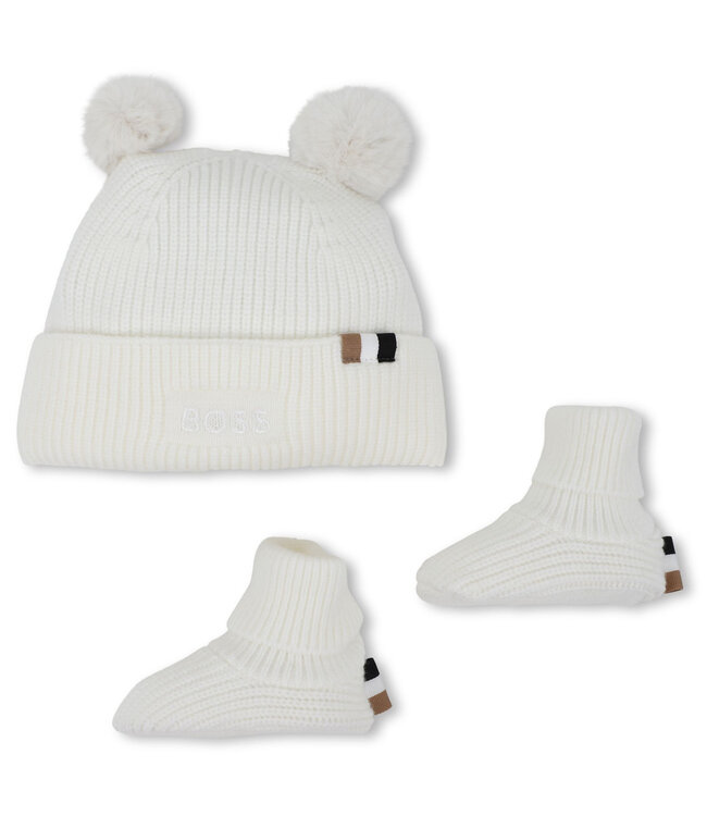 BOSS Slofjes & Muts Set - J52599