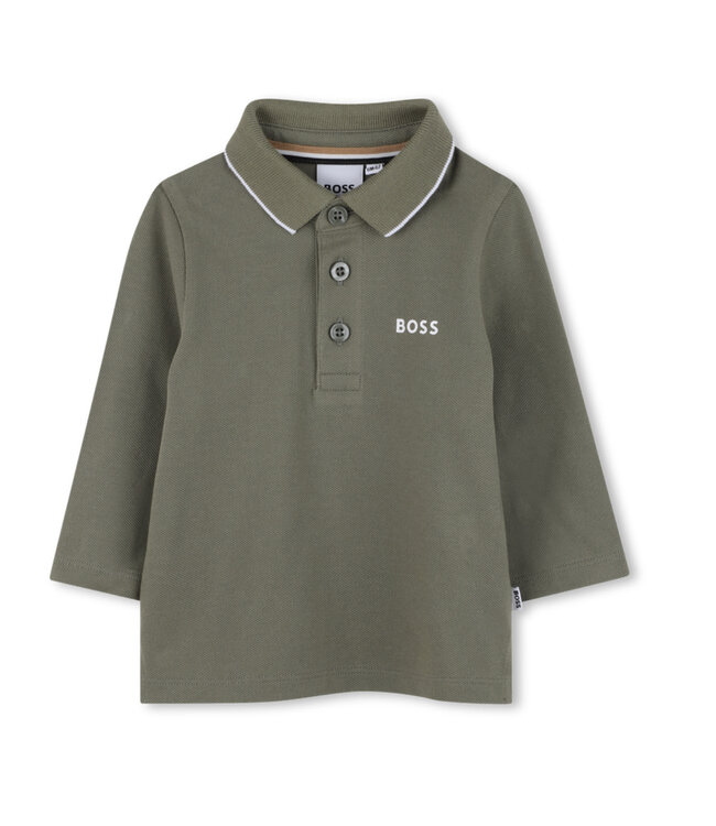 BOSS Polo met Lange Mouwen - J52449