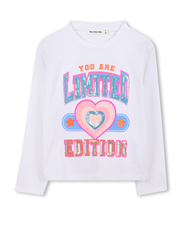 Billieblush T-shirt met Lange Mouwen - U21415