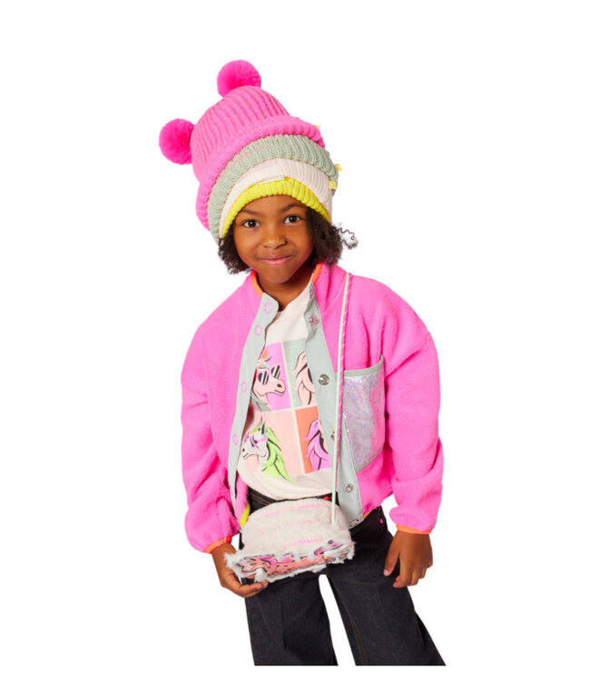 Billieblush Vest van Pluche Stof - U21633