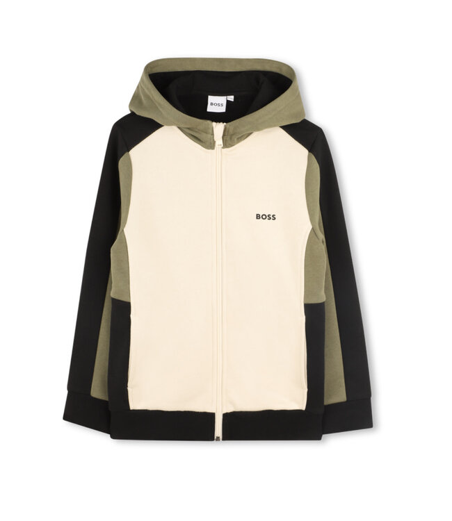 BOSS Vest met Capuchon - J52322