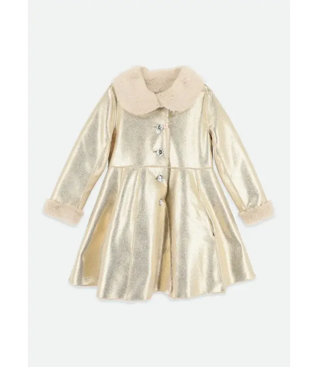 Angel’s Face Dazzle Metallic Lange Jas