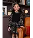 Angel’s Face Lila Top met Tule Mouwen
