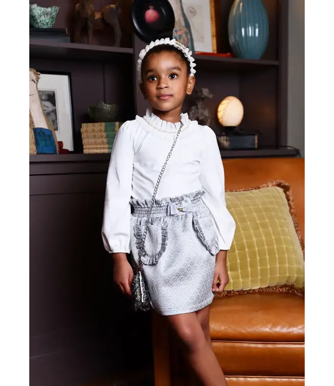 Angel’s Face Nell Top met Geplooide Kraag