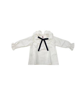 Phi Phi Blouse met Fluwelen Strik - 25622