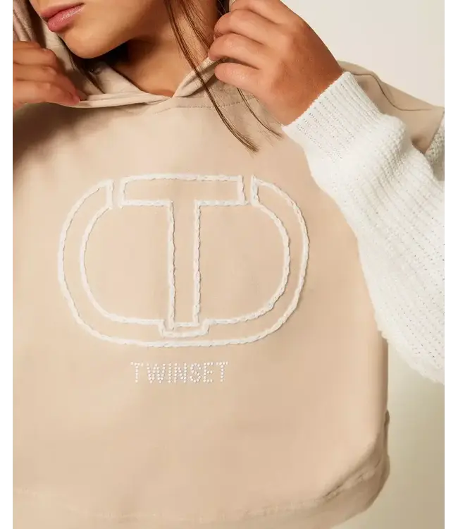 Twinset Trui met Capuchon - 209B