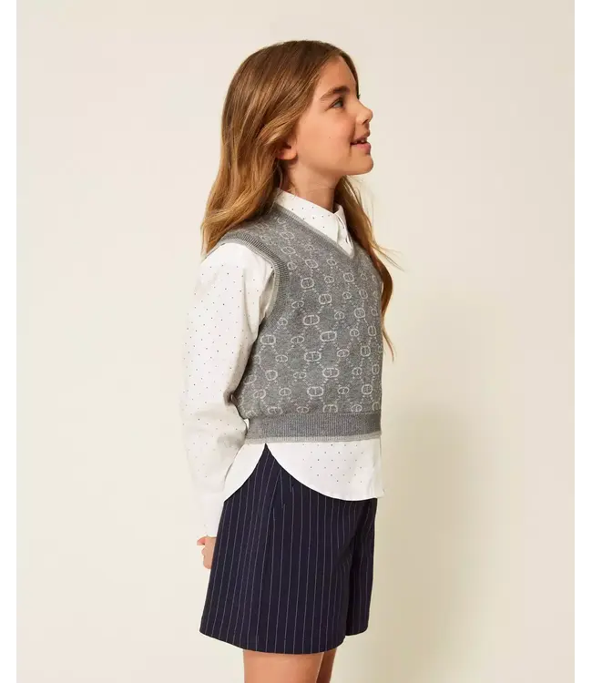 Twinset Mouwloze Trui - 3023