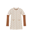Twinset Jurk met Monogram-Print - 3020