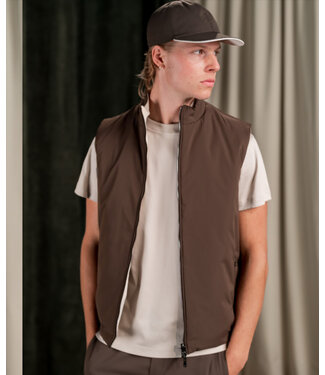 Essentials Essentials Cou7ure Reflection Reversible Bodywarmer - Brown/Beige