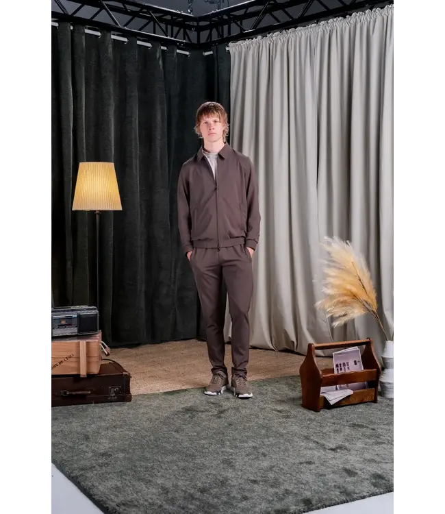 Essentials Cou7ure Reflection Techsuit No Hood - Brown