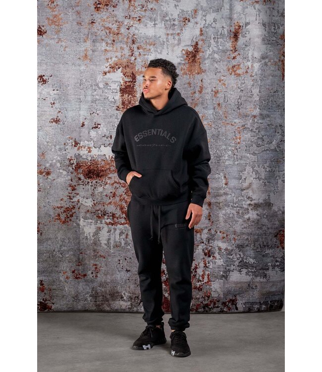 Essentials Cou7ure Basic Curve Tracksuit - Black
