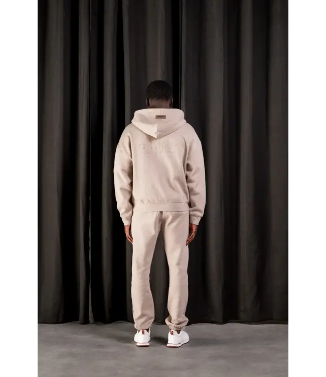 Essentials Cou7ure Basic Zipper Tracksuit - Dark Beige