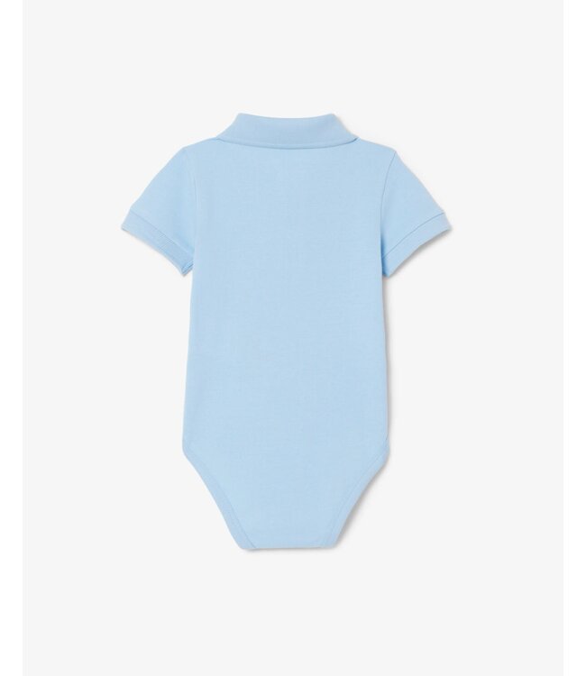 Lacoste Piqué Baby Romper Blauw