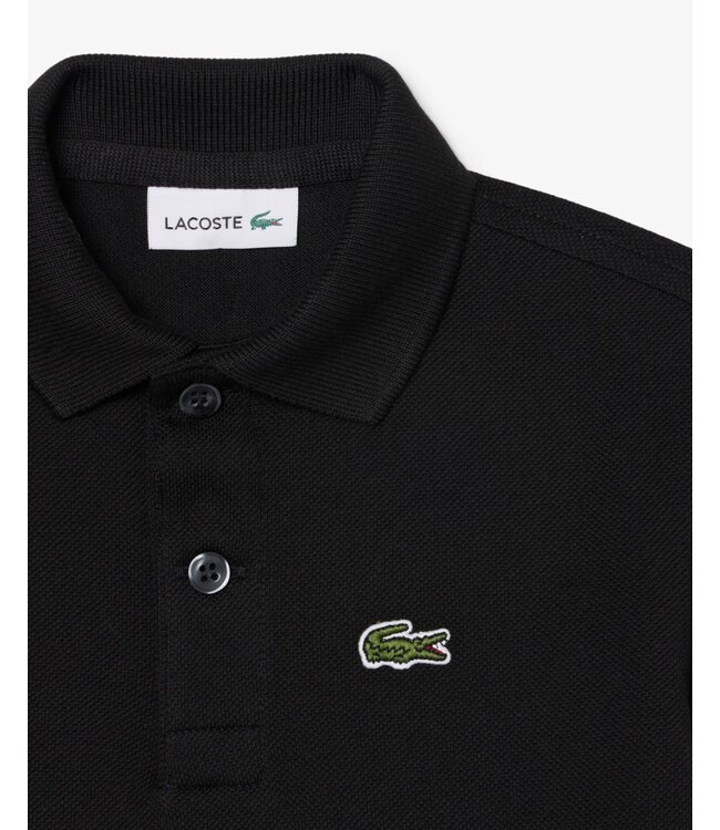 Lacoste Piqué Polohemd Zwart