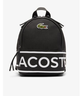 Lacoste Lacost Mini Rugzak met Print Zwart