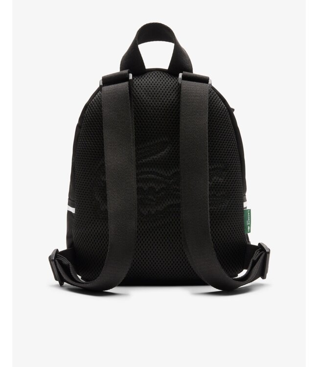 Lacost Mini Rugzak met Print Zwart