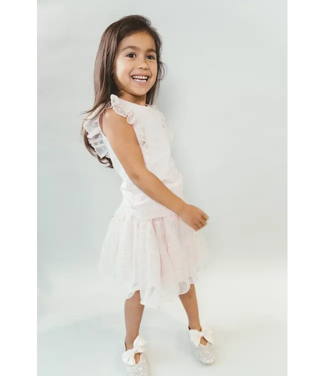 Le Chic Mouwloos T-shirt Pink - 5405