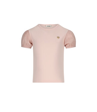 Le Chic Le Chic T-shirt met Tule Mouwen Pink - 5400