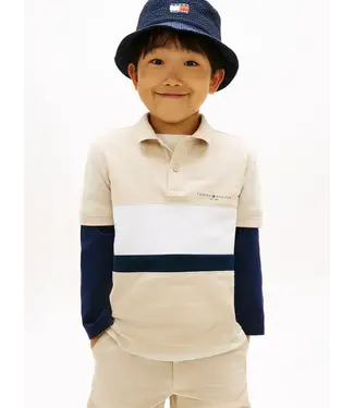 Tommy hilfiger Regular Fit Colour-Blocked Pique Polo Shirt