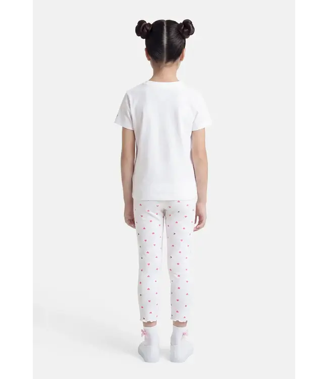 TEE  SET - Leggings - white- Tommy Hilfiger