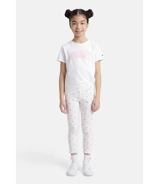 TEE  SET - Leggings - white- Tommy Hilfiger