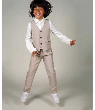 Le Chic Garçon Donky jongens pantalon beige