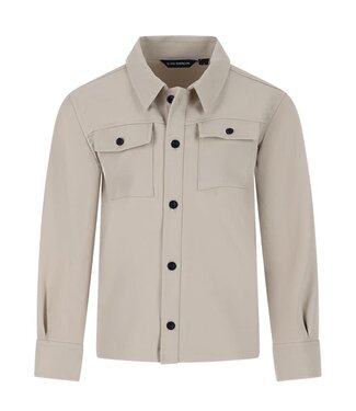 Le Chic Garçon Jongens overhemd lange mouw beige
