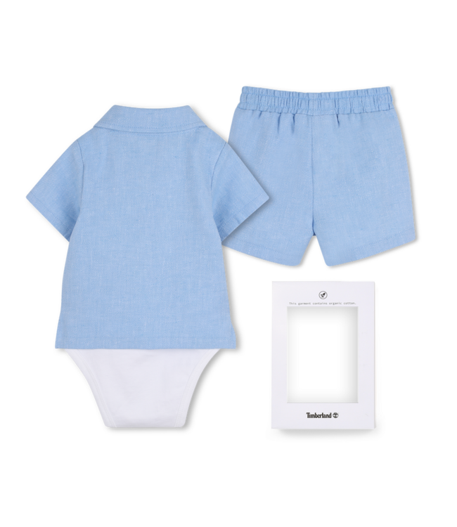 Timberland BABy pale blue set