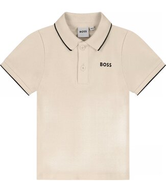 Boss Boss polo shirt sand