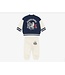 KENZO KIDS Boys Navy Blue & Ivory Cotton Jersey Jacket & Trouser Set