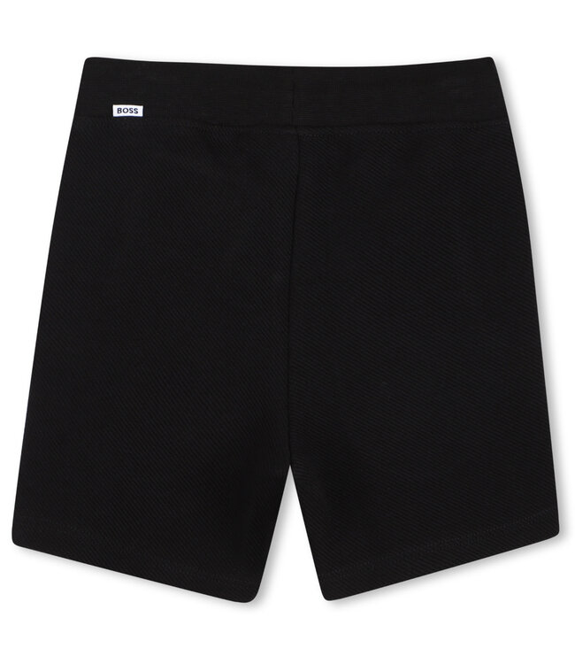 Boss knit shorts black