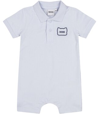 Boss Boss baby suit pale blue