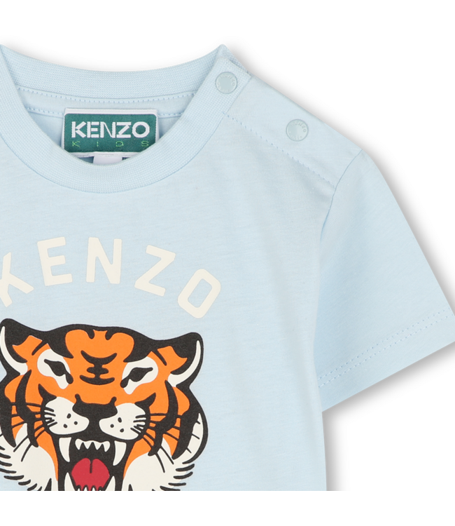 Kenzo baby T-shirt pale blue