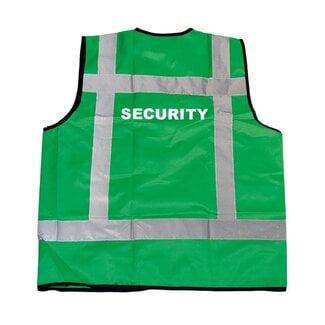 RWS veiligheidsvest security groen